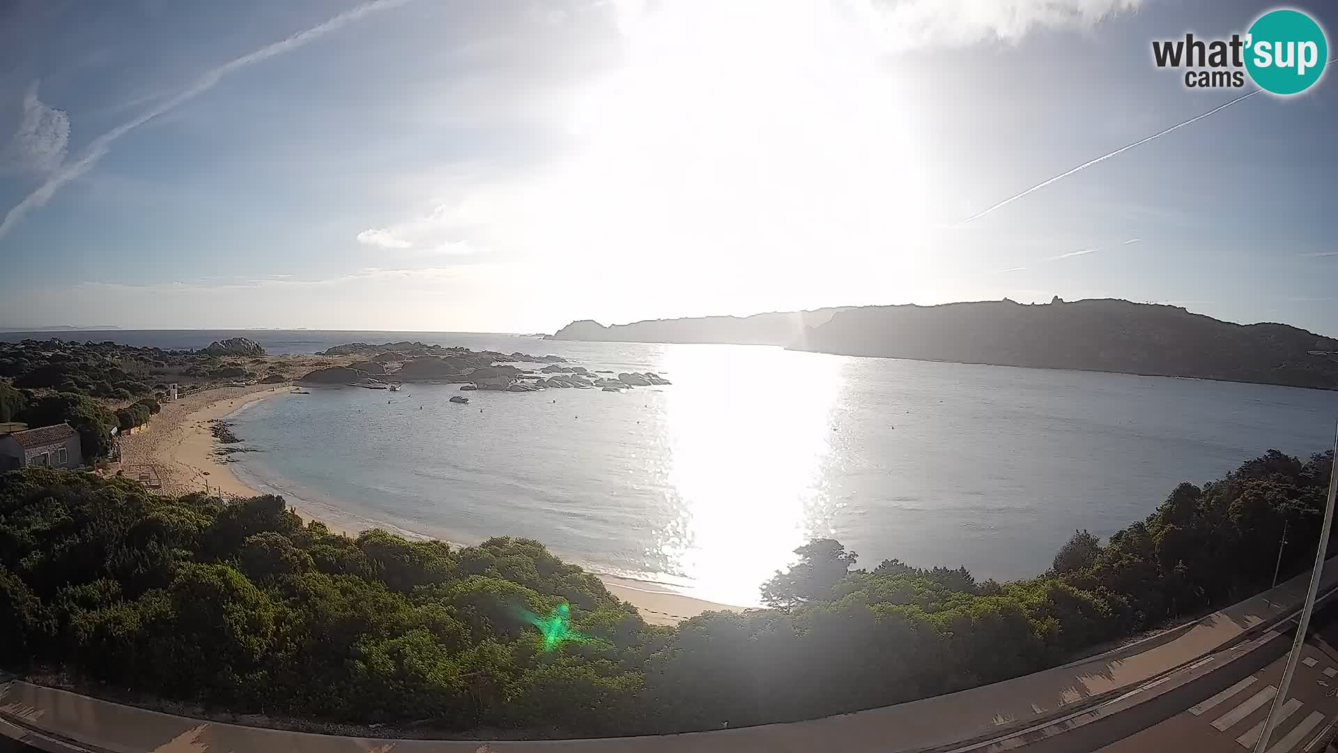 Webcam Rena di Levante – Live View from Capo Testa