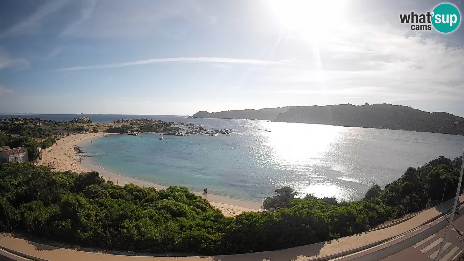 Webcam Rena di Levante – Live View from Capo Testa