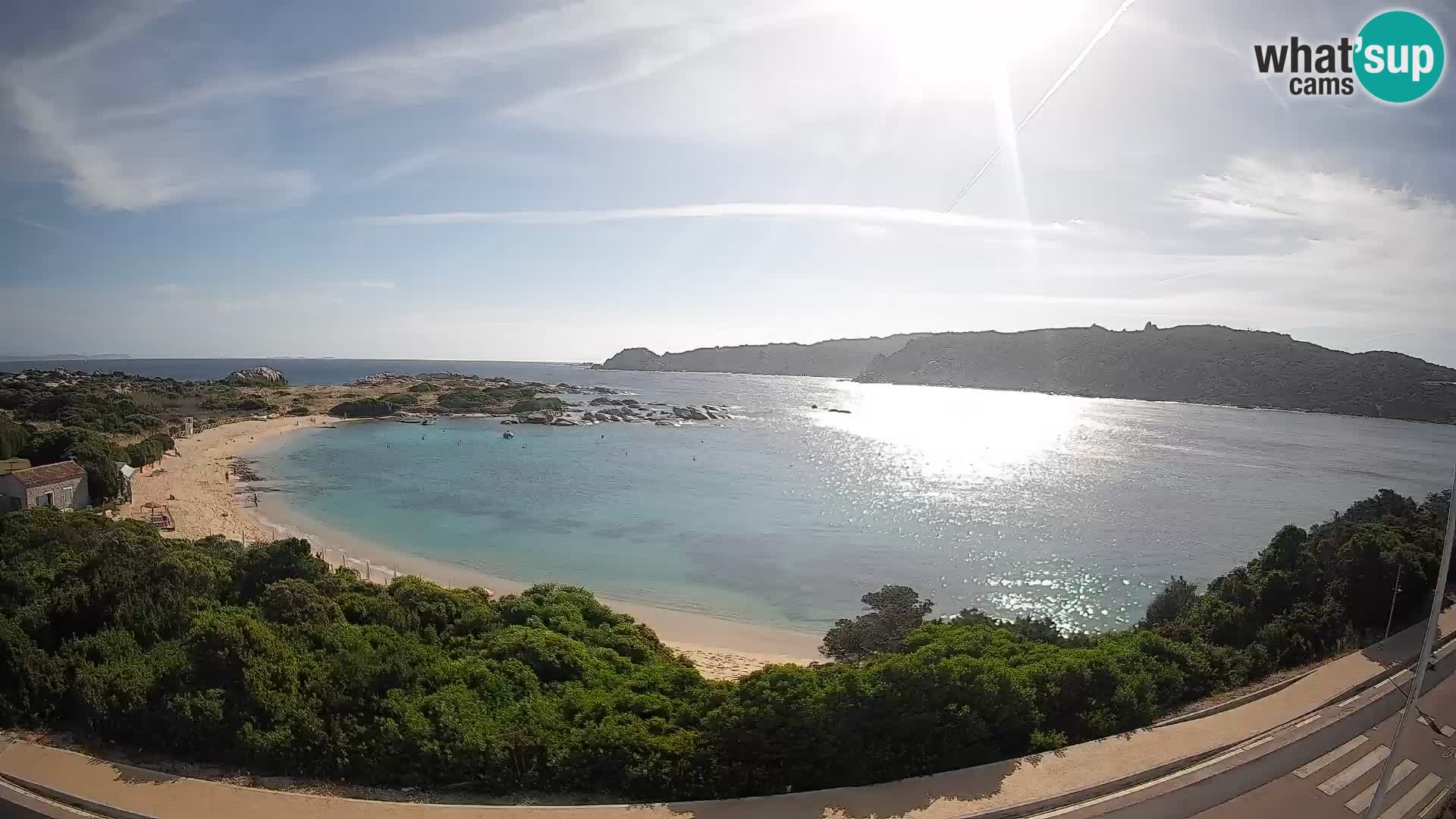 Webcam Rena di Levante – Vista en directo desde Capo Testa