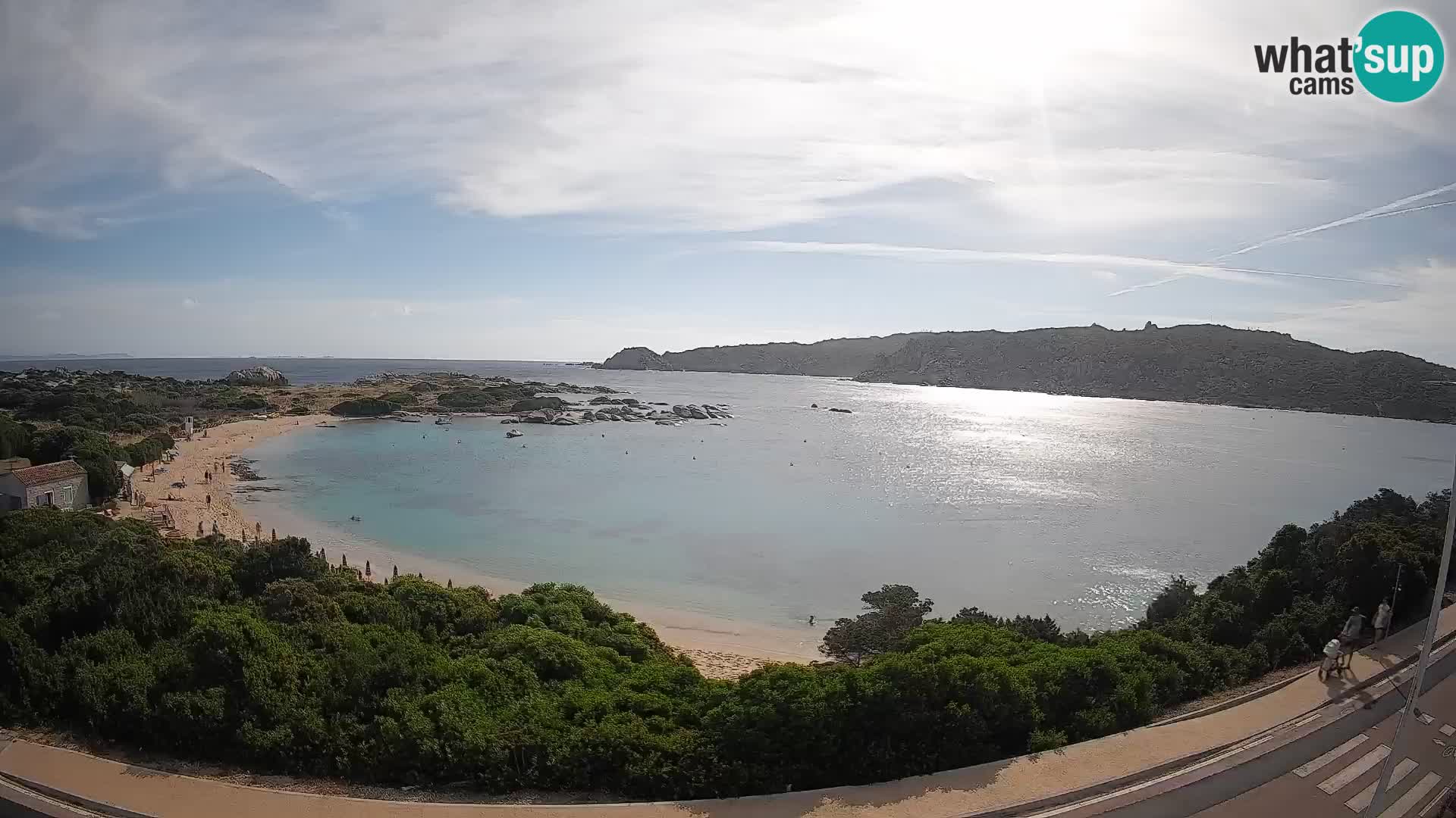 Webcam Rena di Levante – Live View from Capo Testa