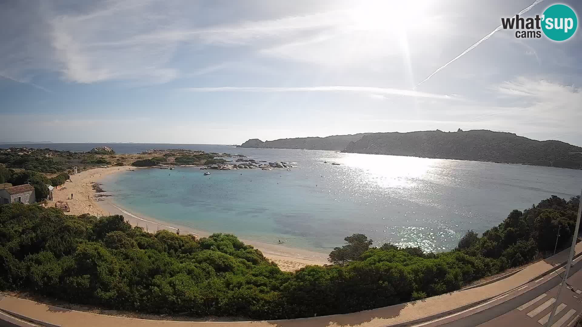 Spletna kamera Rena di Levante – Pogled v živo na Capo Testa
