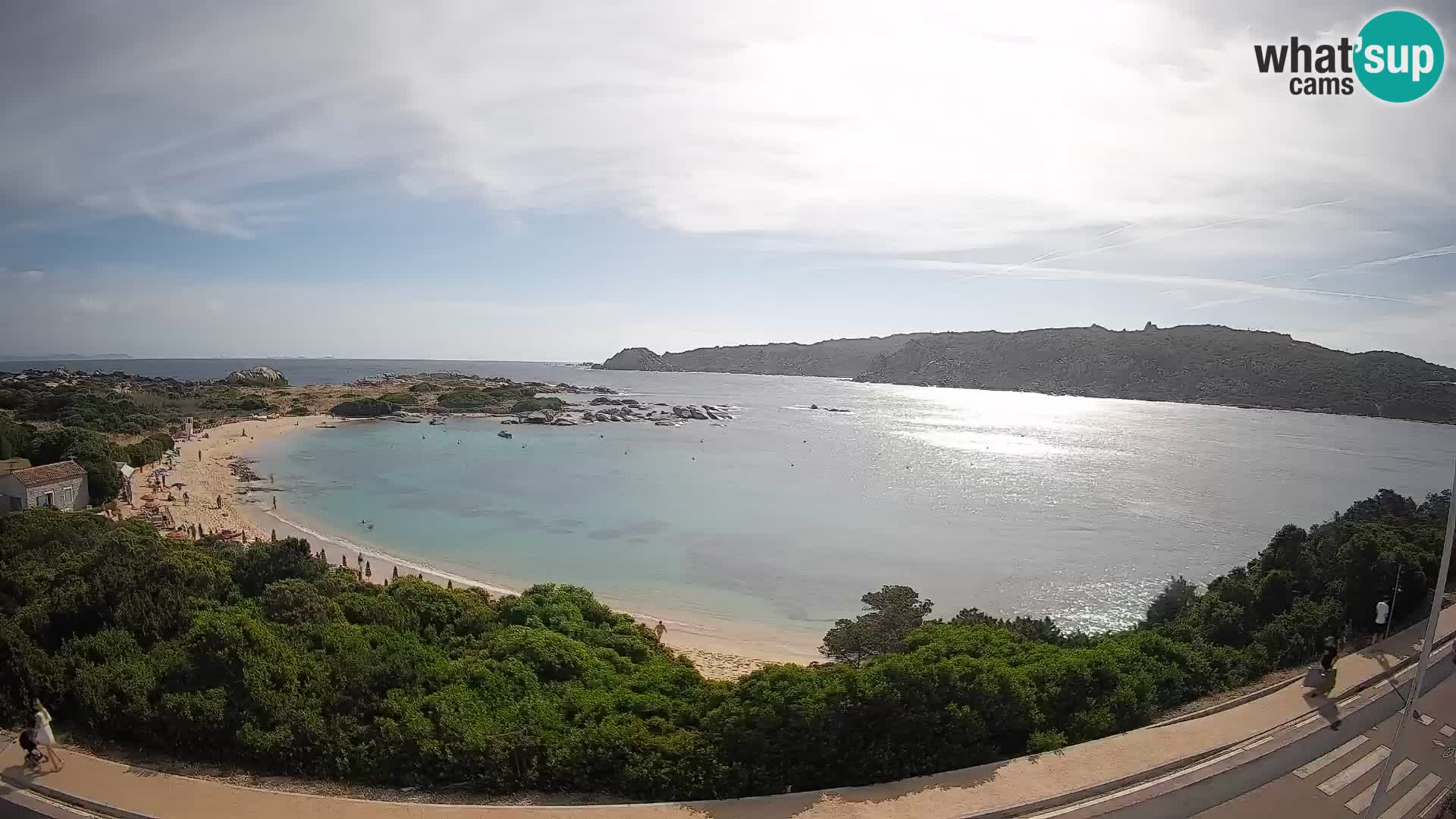 Webcam Rena di Levante – Live View from Capo Testa