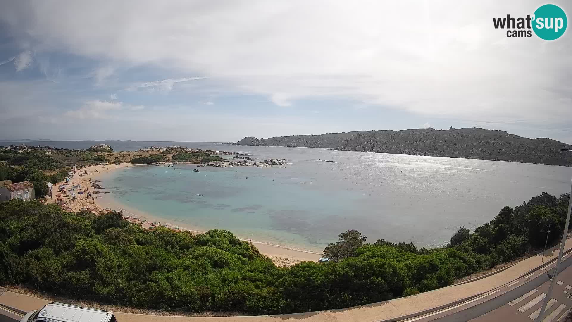 Webcam Rena di Levante – Vue en direct depuis Capo Testa