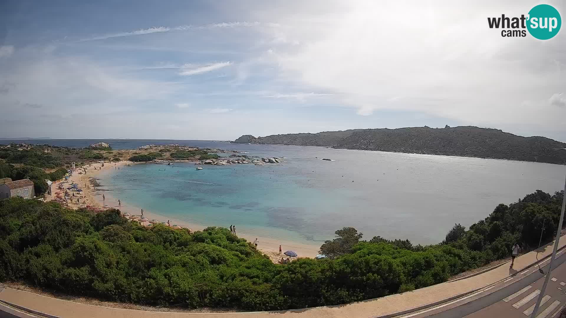 Webcam Rena di Levante – Live View from Capo Testa