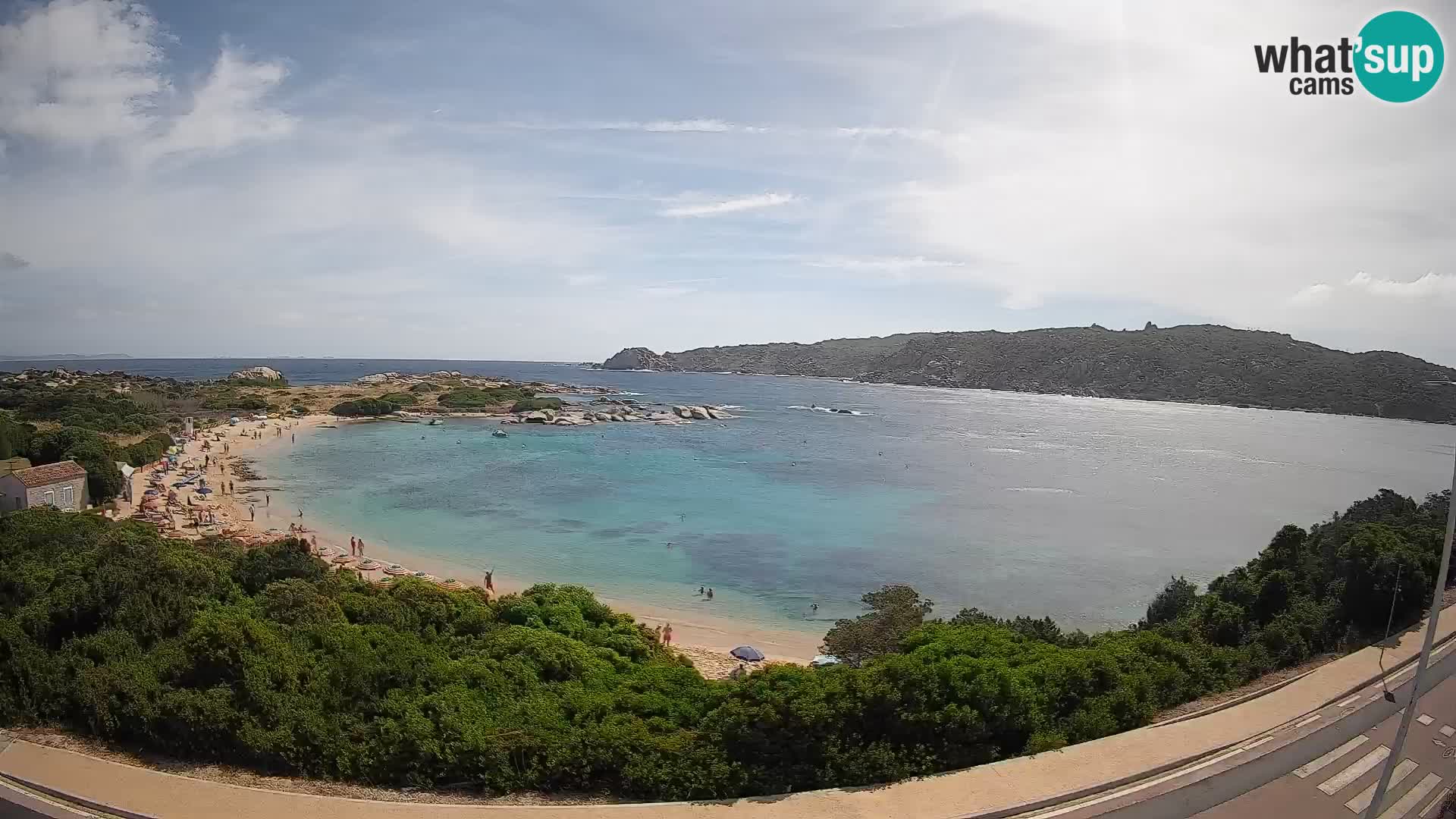 Webcam Rena di Levante – Vista live da Capo Testa