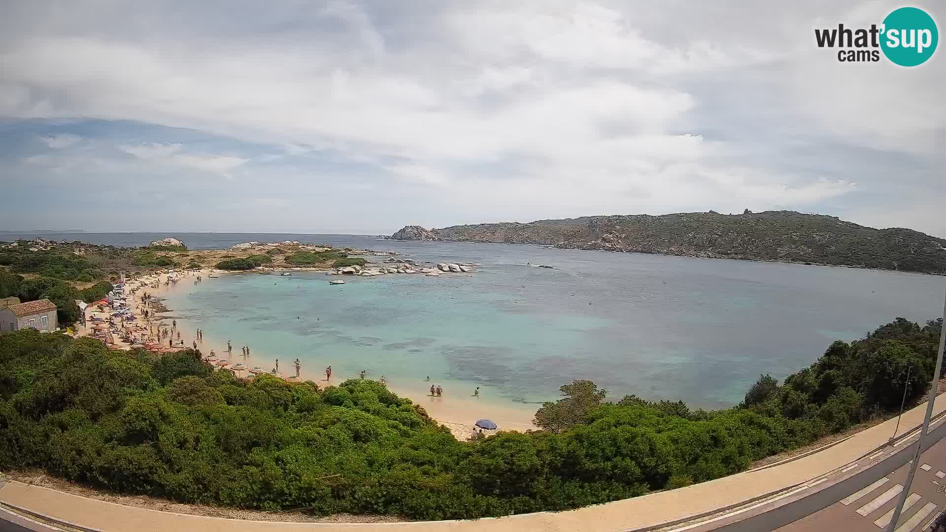 Webcam Rena di Levante – Vista en directo desde Capo Testa