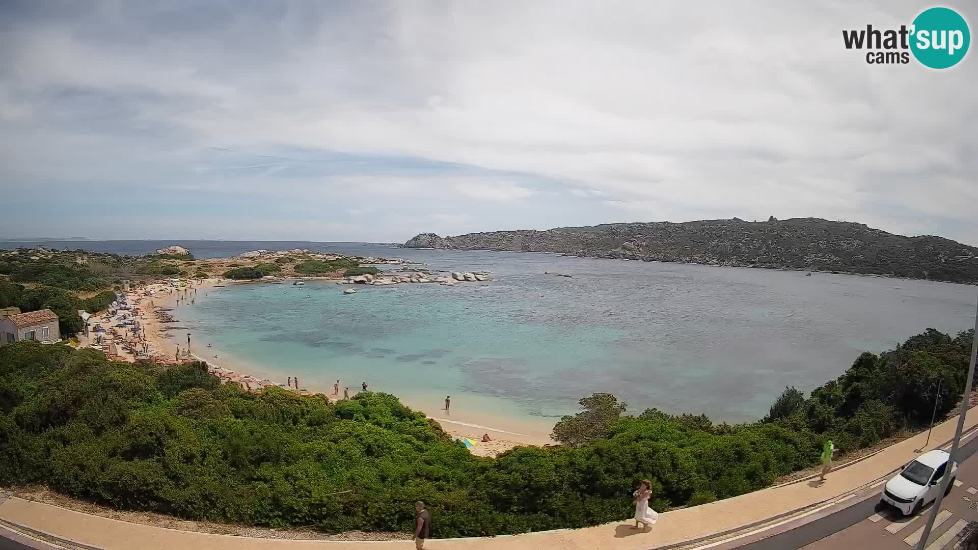 Webcam Rena di Levante – Vista en directo desde Capo Testa