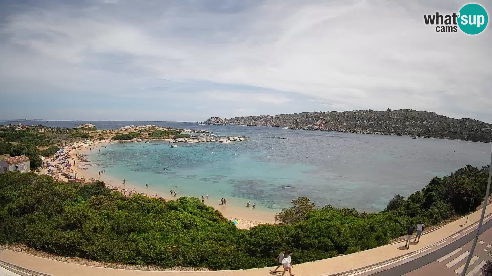 Webcam Rena di Levante – Live View from Capo Testa