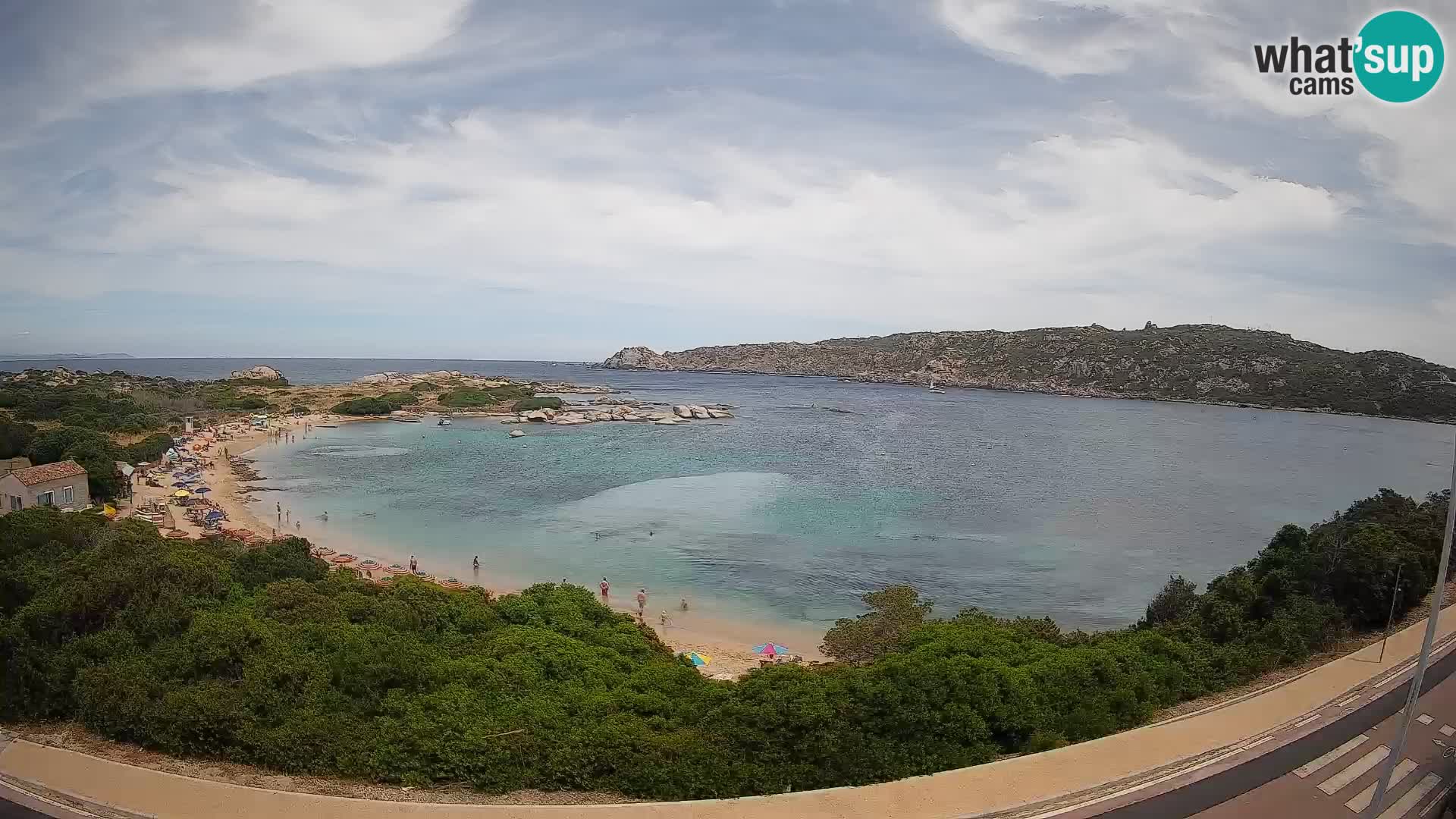 Webcam Rena di Levante – Vista en directo desde Capo Testa