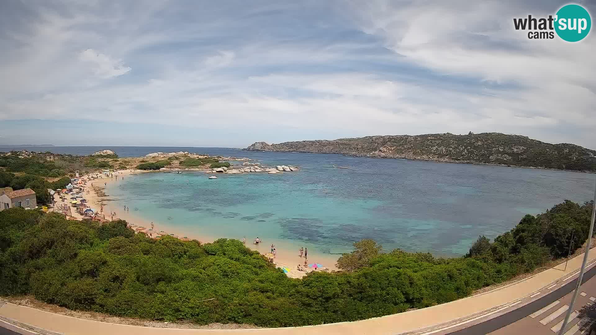 Webcam Rena di Levante – Vue en direct depuis Capo Testa