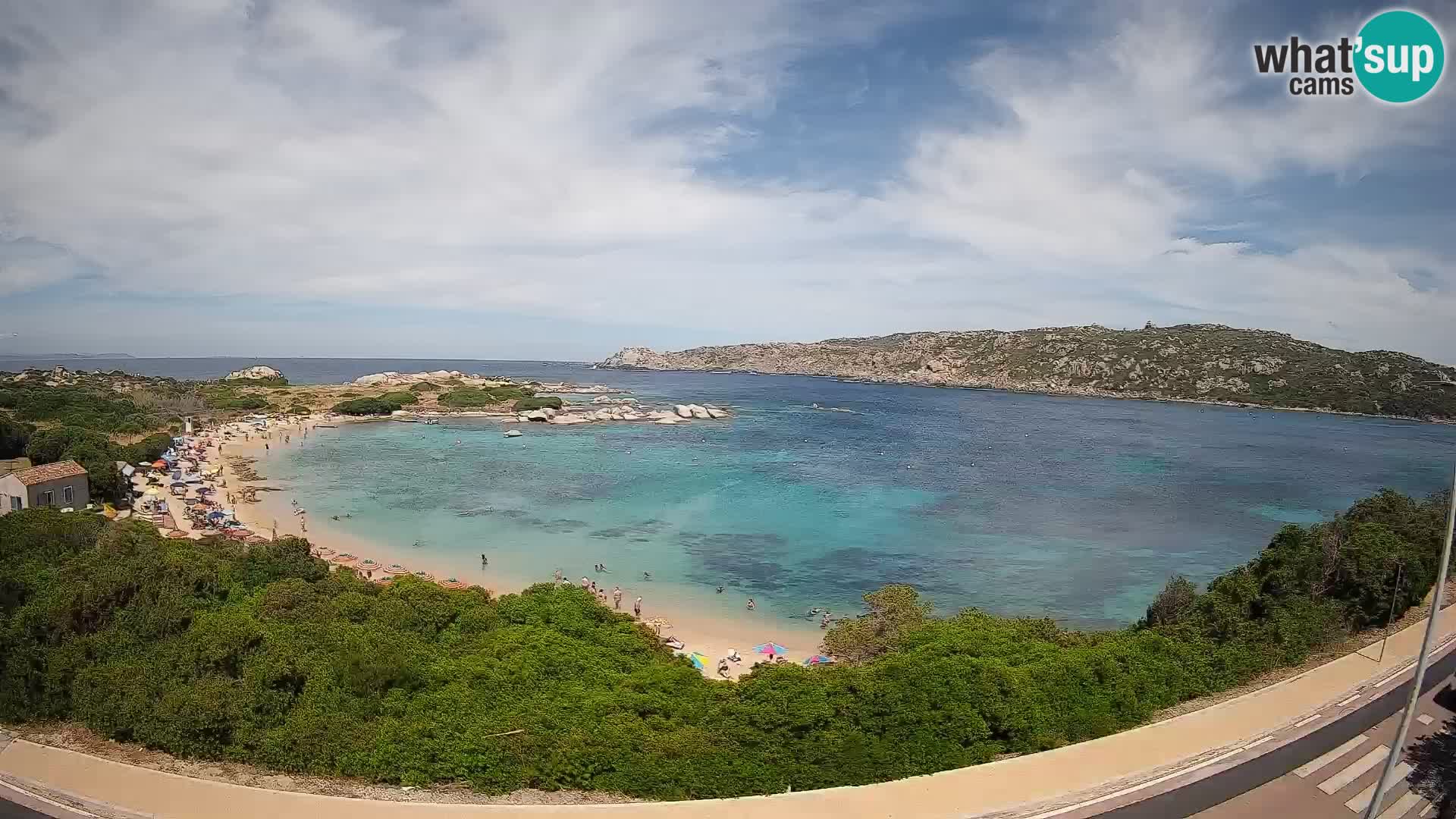Webcam Rena di Levante – Vue en direct depuis Capo Testa