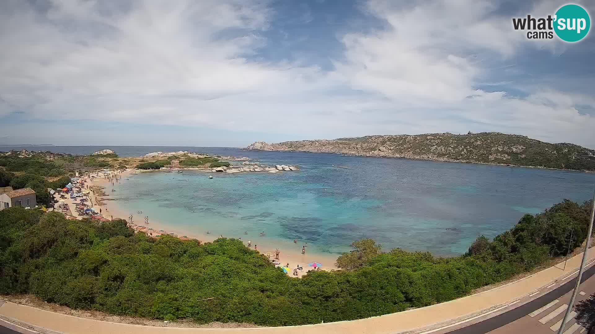 Webcam Rena di Levante – Vue en direct depuis Capo Testa