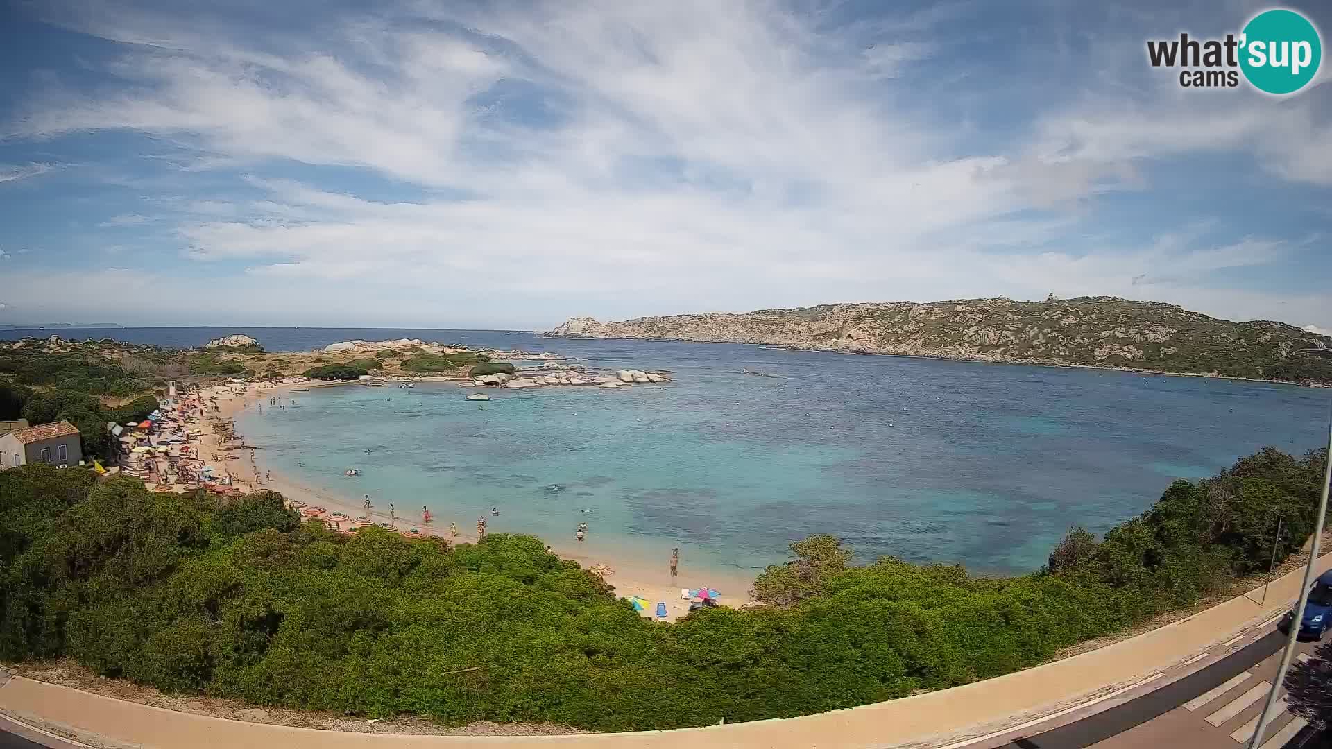 Webcam Rena di Levante – Vista en directo desde Capo Testa