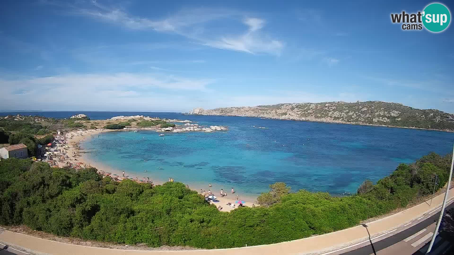 Webcam Rena di Levante – Vista live da Capo Testa