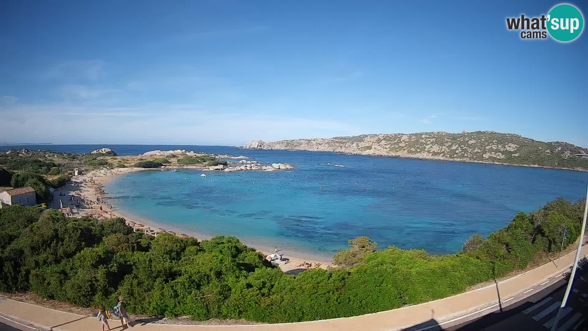 Webcam Rena di Levante – Live View from Capo Testa