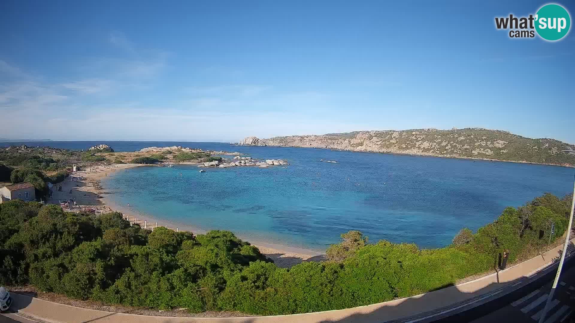 Webcam Rena di Levante – Vue en direct depuis Capo Testa