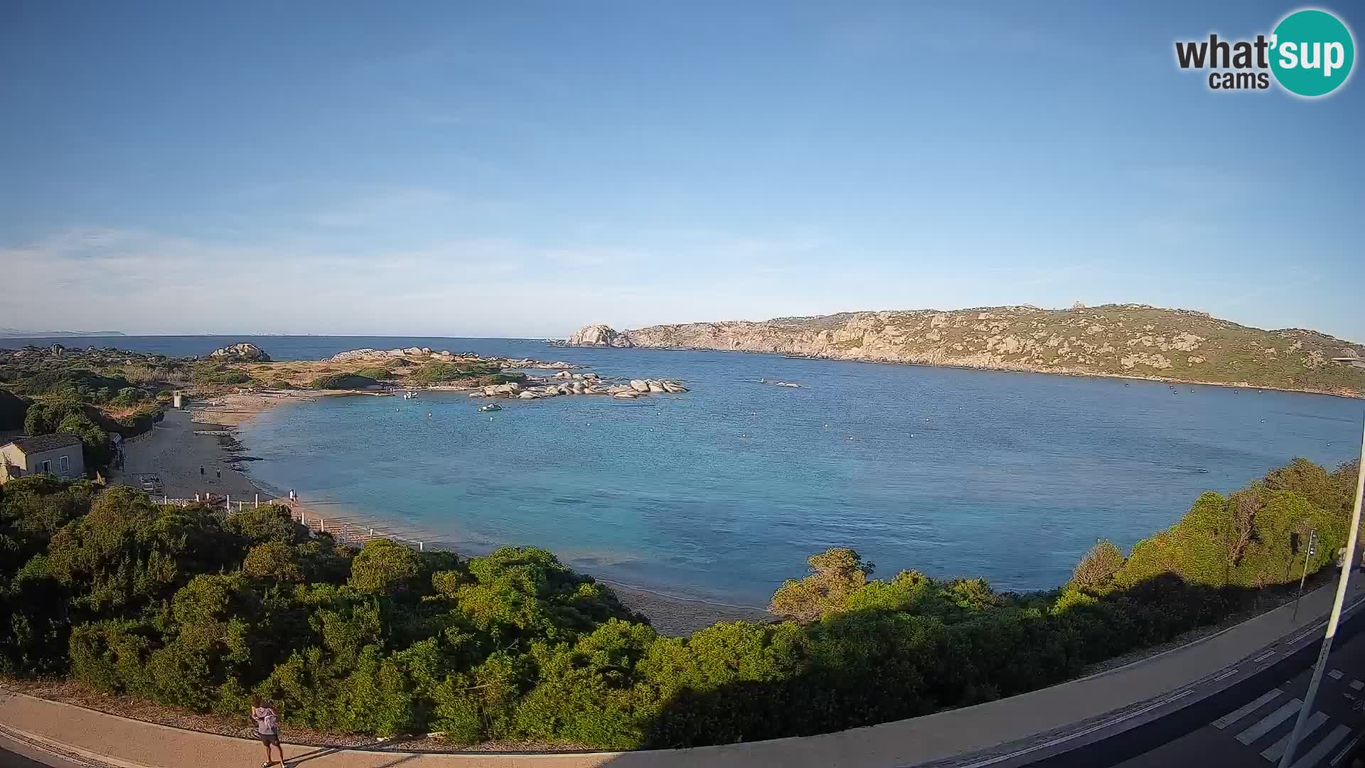 Webcam Rena di Levante – Live View from Capo Testa