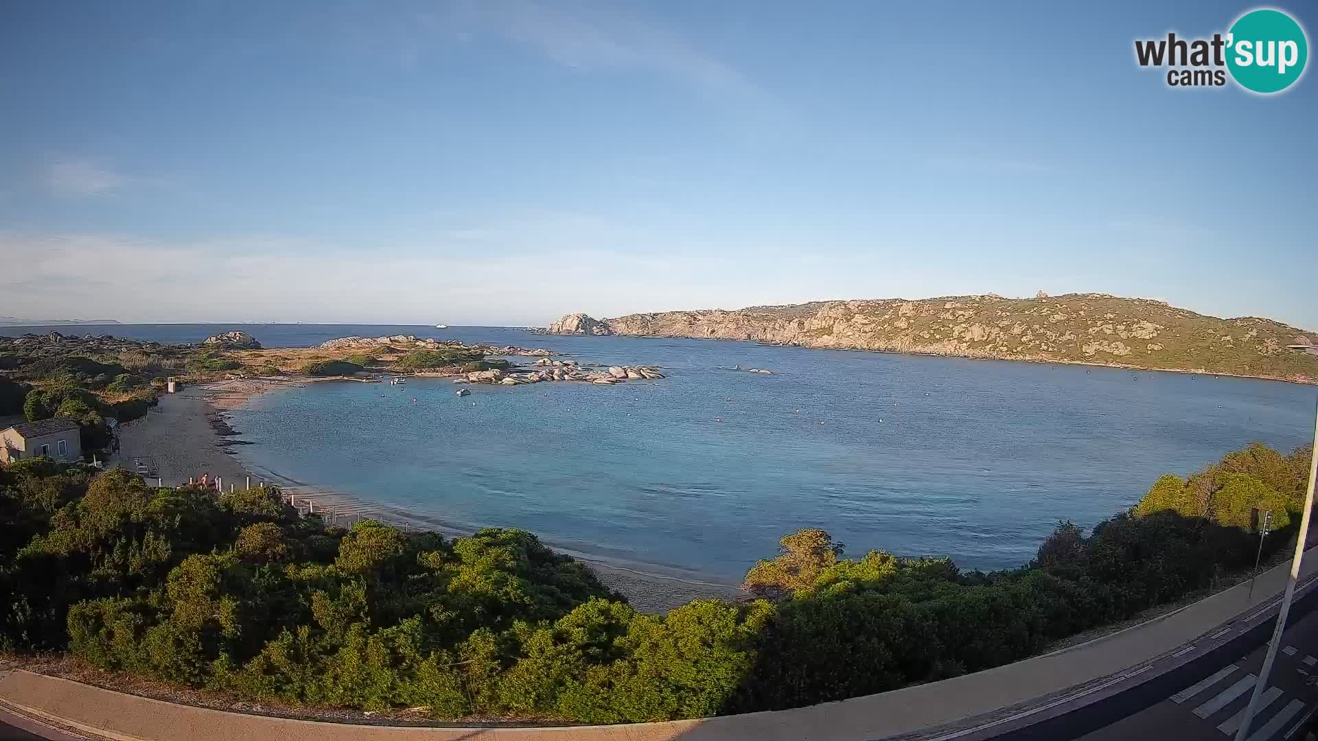 Webcam Rena di Levante – Vue en direct depuis Capo Testa