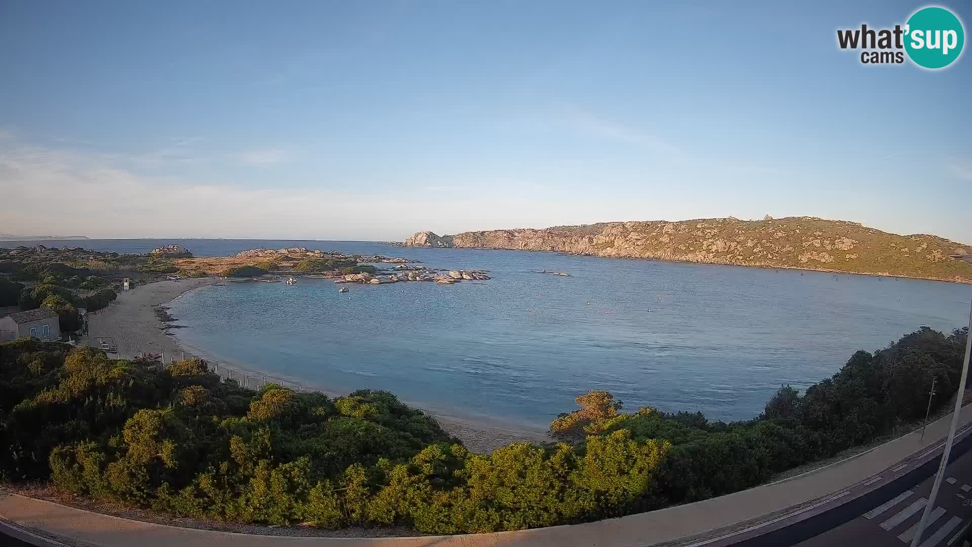 Web kamera Rena di Levante – Pogled uživo s Capo Testa