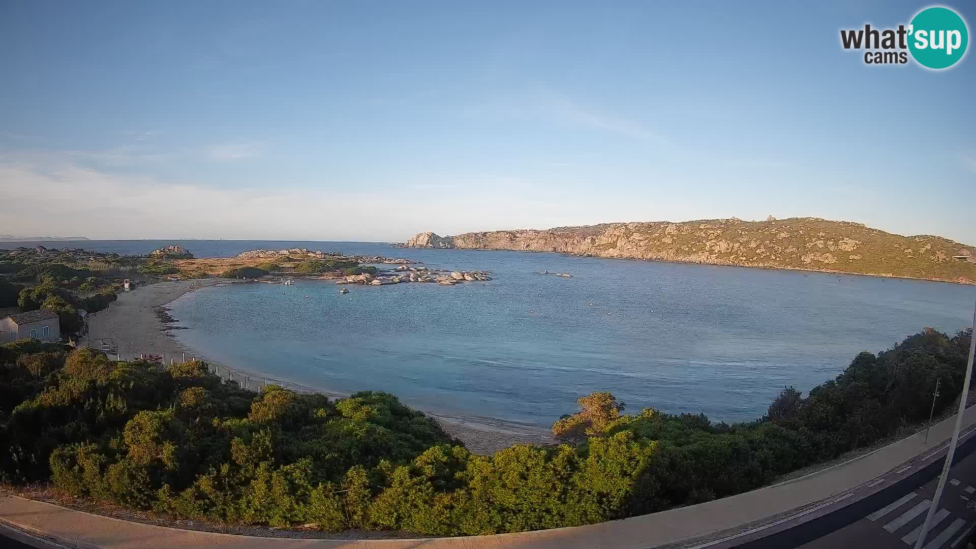 Webcam Rena di Levante – Live View from Capo Testa