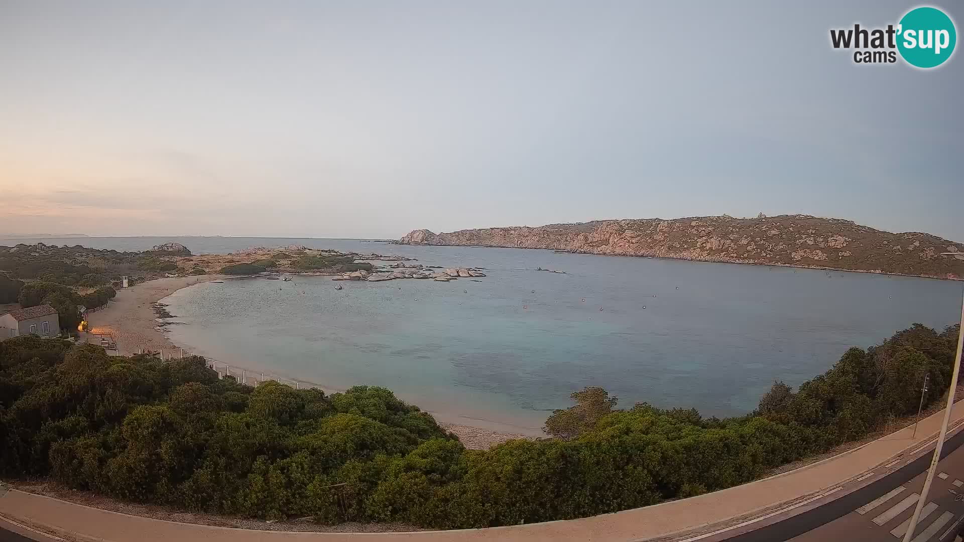 Webcam Rena di Levante – Live View from Capo Testa