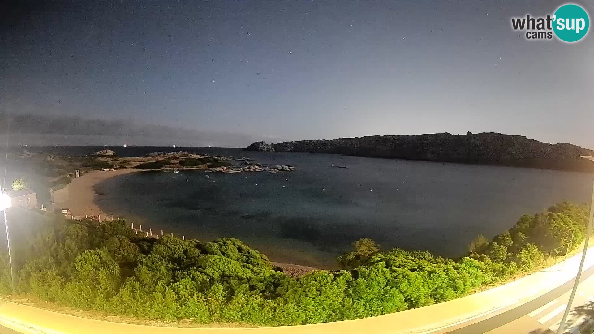 Webcam Rena di Levante – Live View from Capo Testa