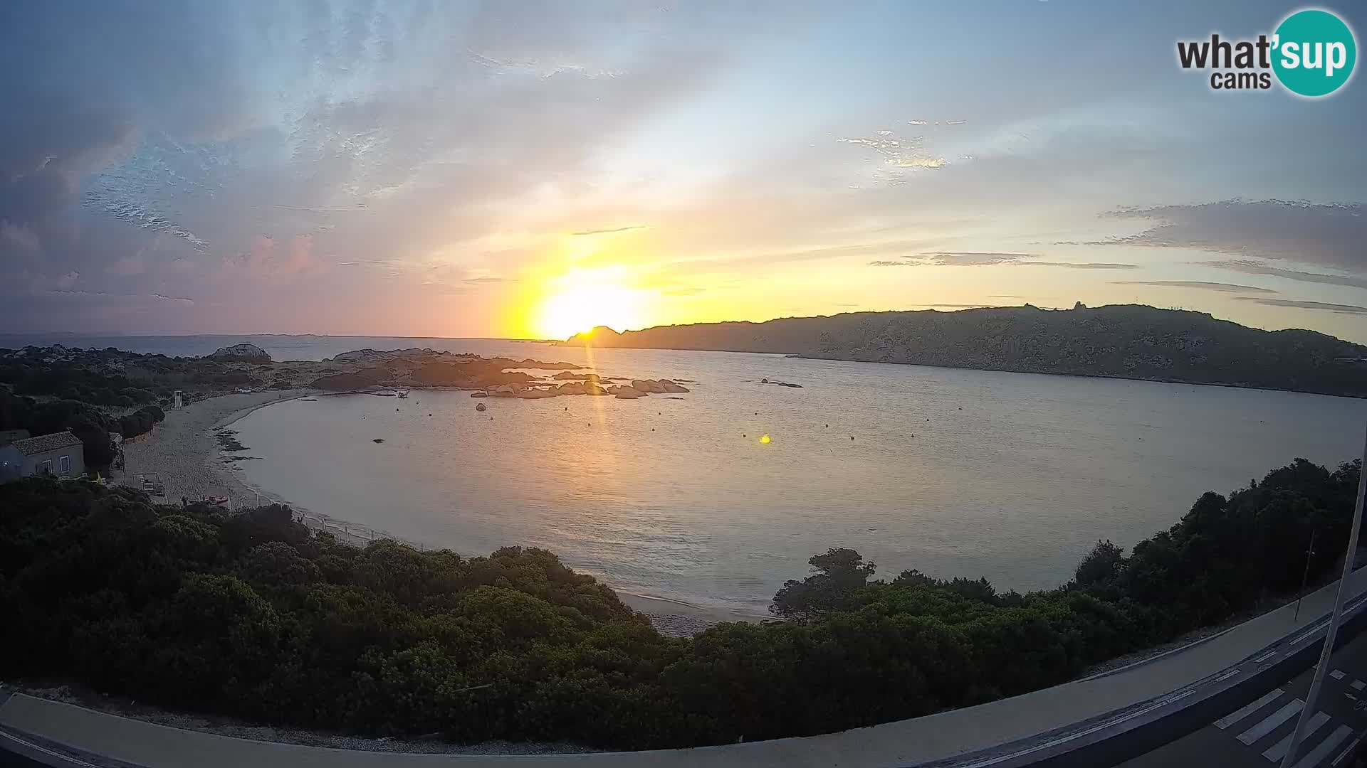 Webcam Rena di Levante – Live View from Capo Testa