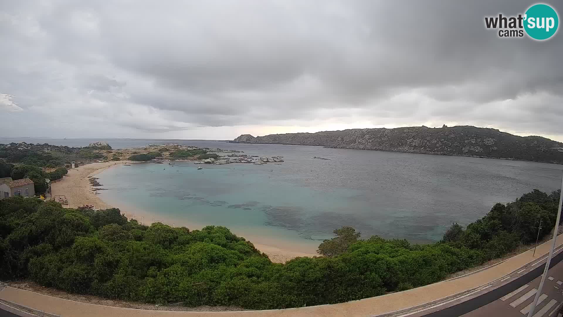 Webcam Rena di Levante – Live View from Capo Testa