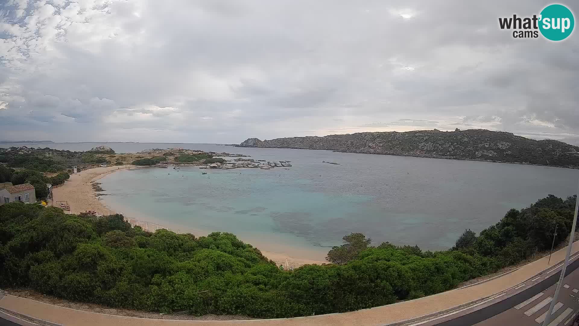 Webcam Rena di Levante – Live View from Capo Testa