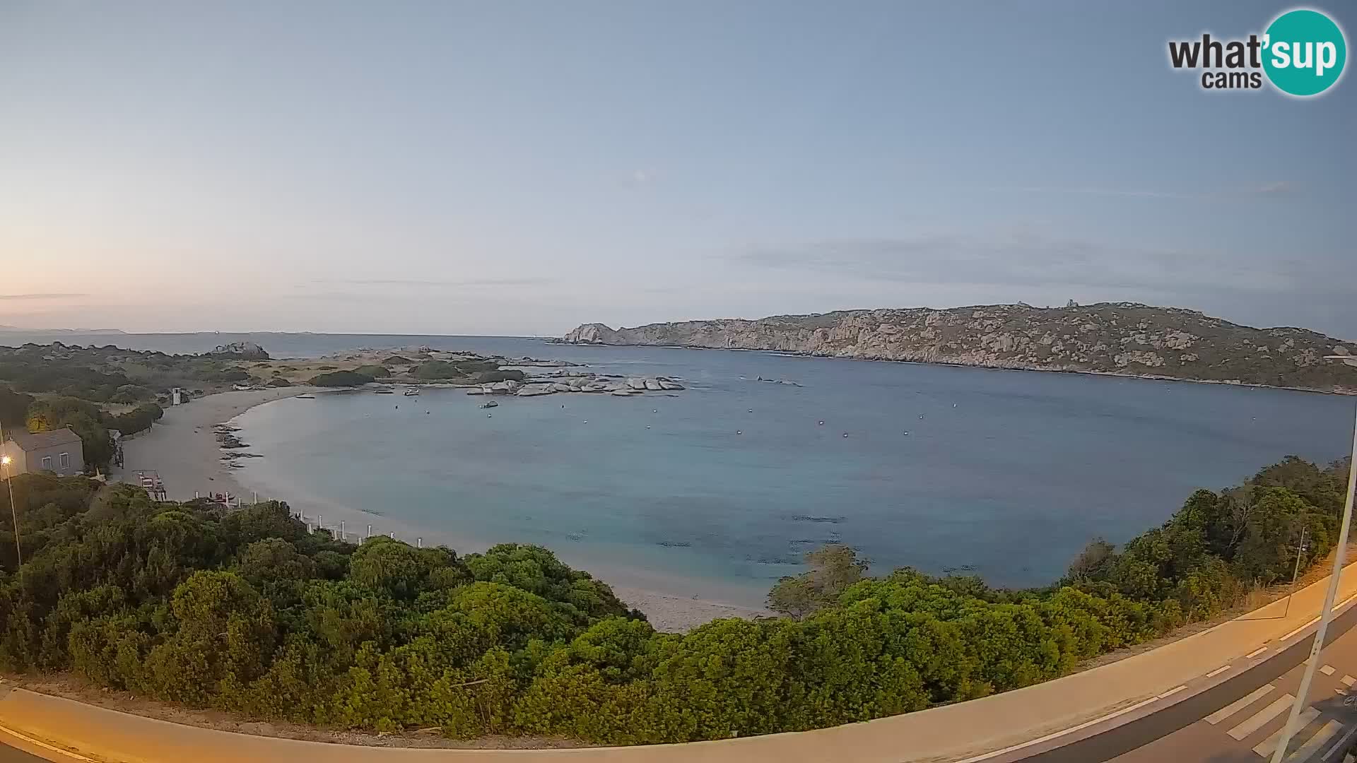 Web kamera Rena di Levante – Pogled uživo s Capo Testa