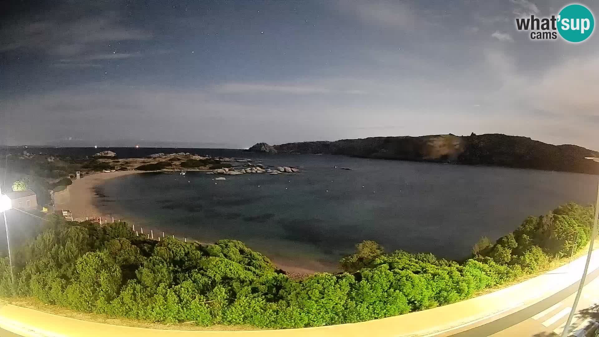 Spletna kamera Rena di Levante – Pogled v živo na Capo Testa