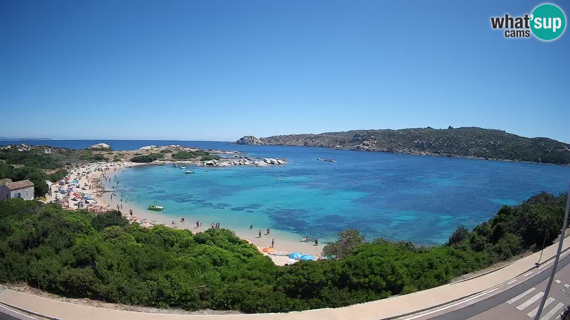 Webcam Rena di Levante – Vista en directo desde Capo Testa
