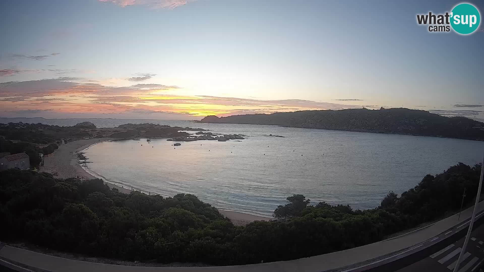Webcam Rena di Levante – Live View from Capo Testa