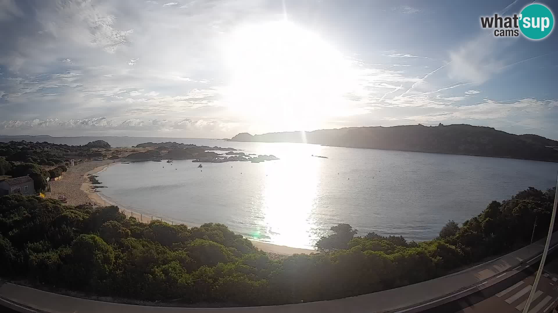 Webcam Rena di Levante – Live View from Capo Testa