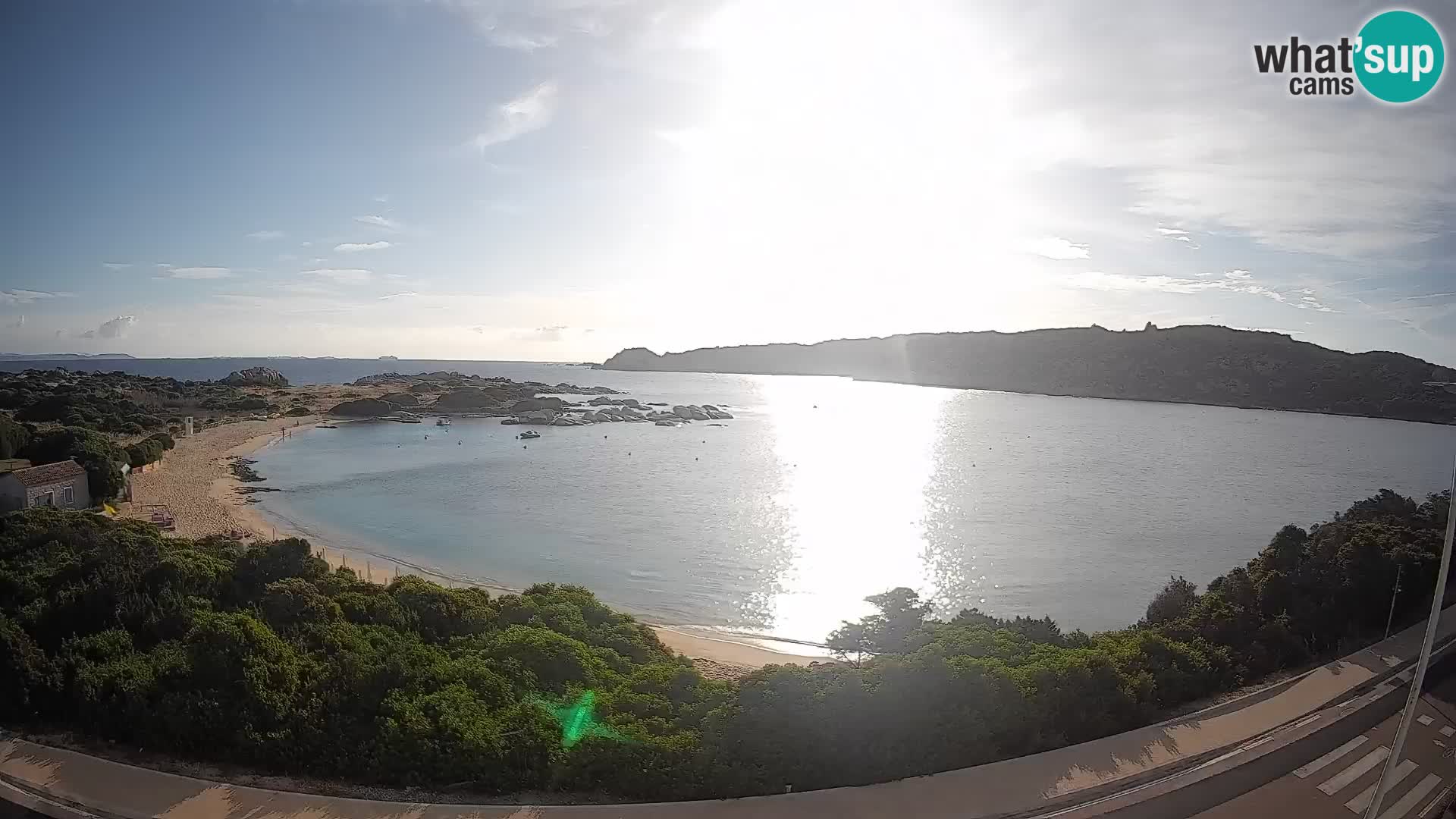 Webcam Rena di Levante – Live View from Capo Testa