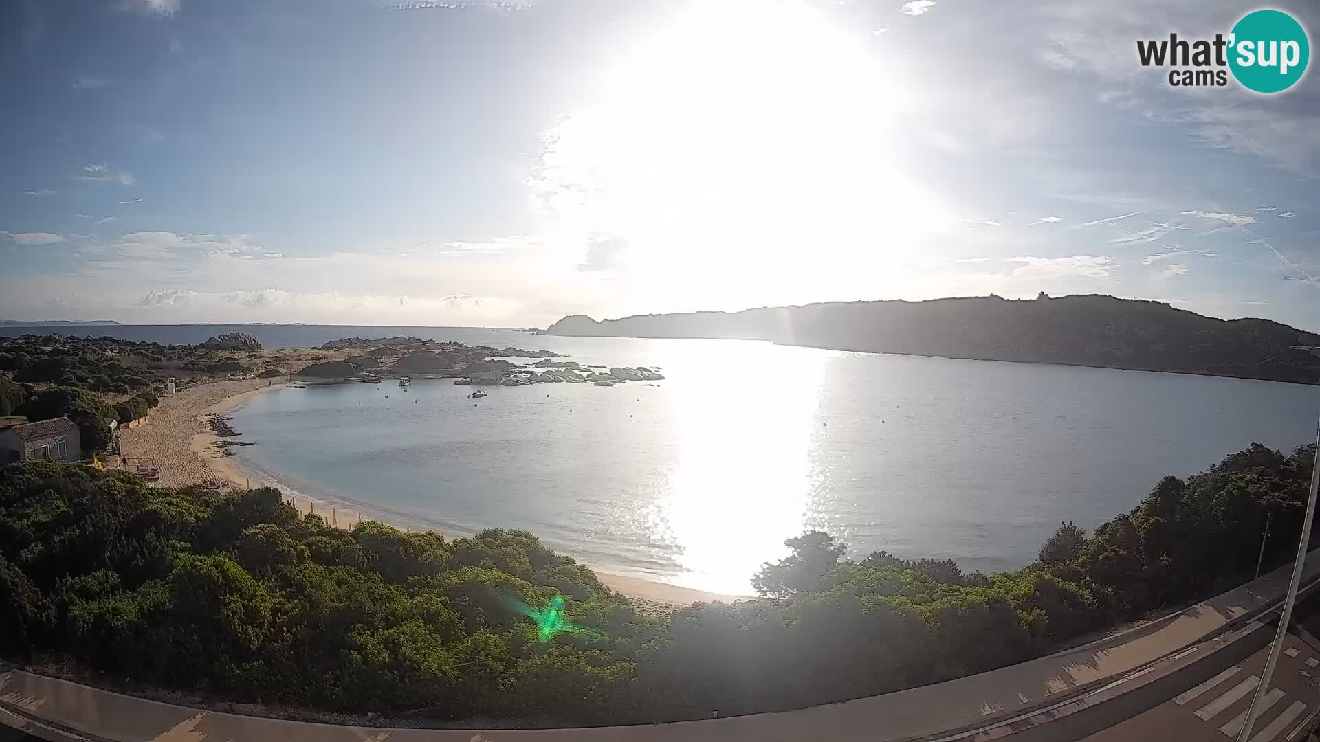 Webcam Rena di Levante – Live View from Capo Testa