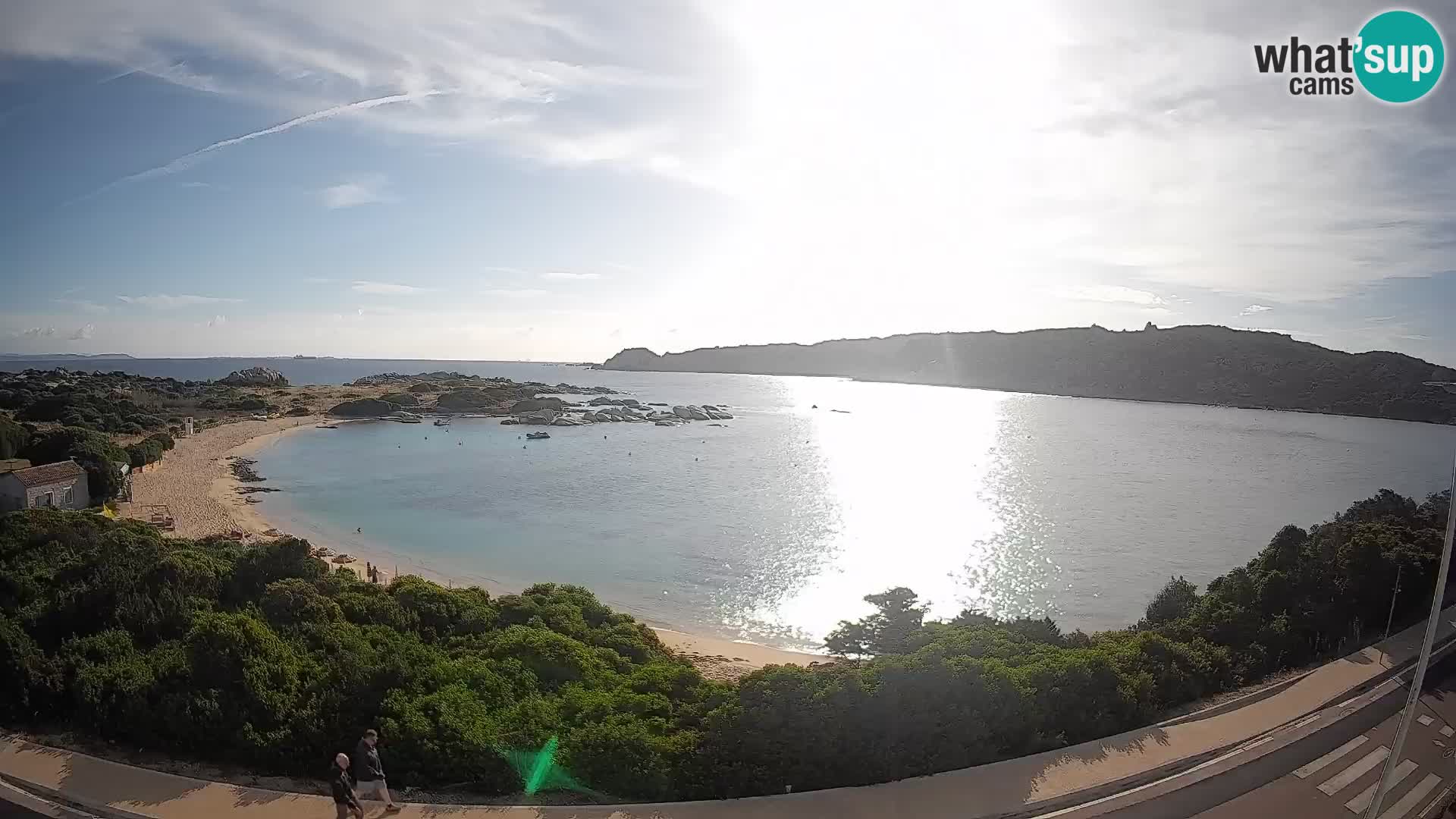 Webcam Rena di Levante – Live View from Capo Testa