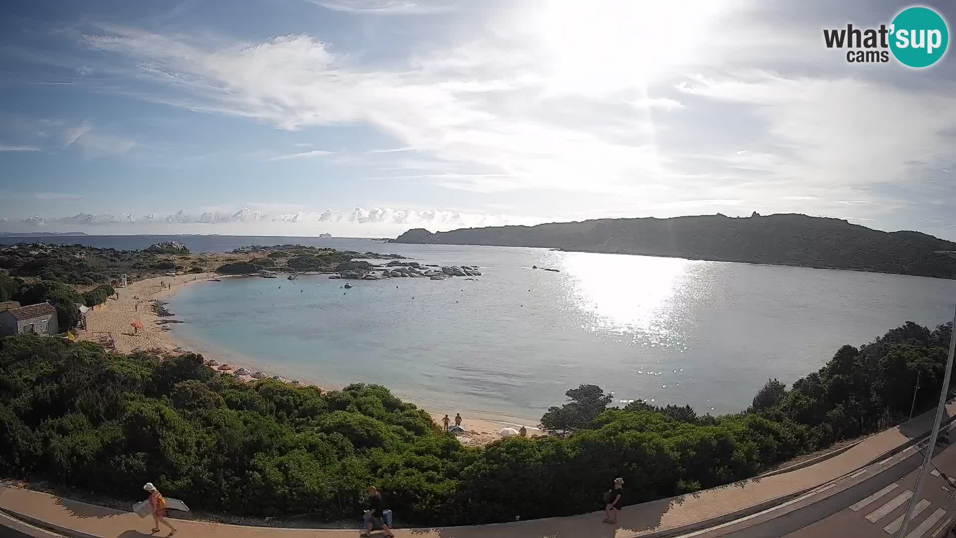 Webcam Rena di Levante – Live View from Capo Testa