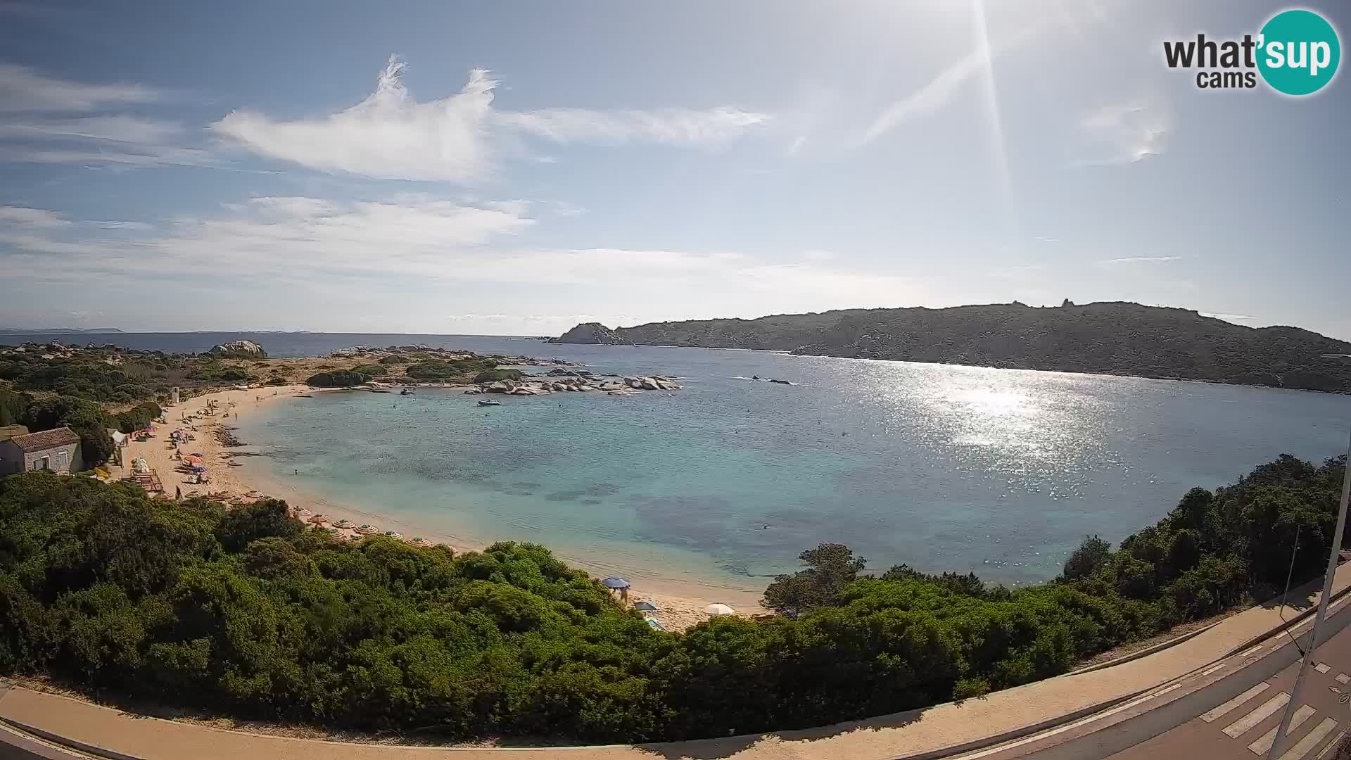 Webcam Rena di Levante – Vue en direct depuis Capo Testa