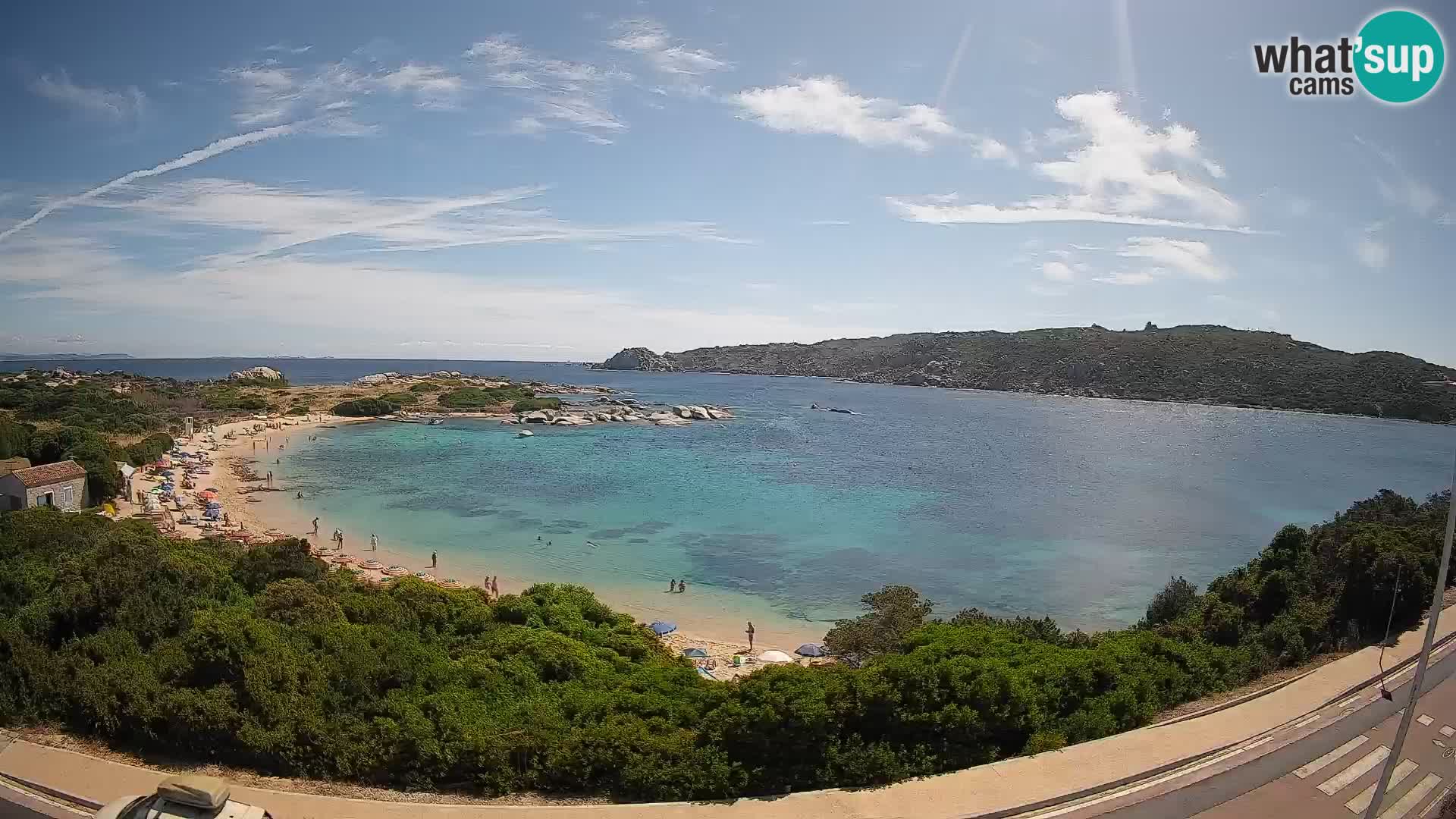 Webcam Rena di Levante – Vista en directo desde Capo Testa
