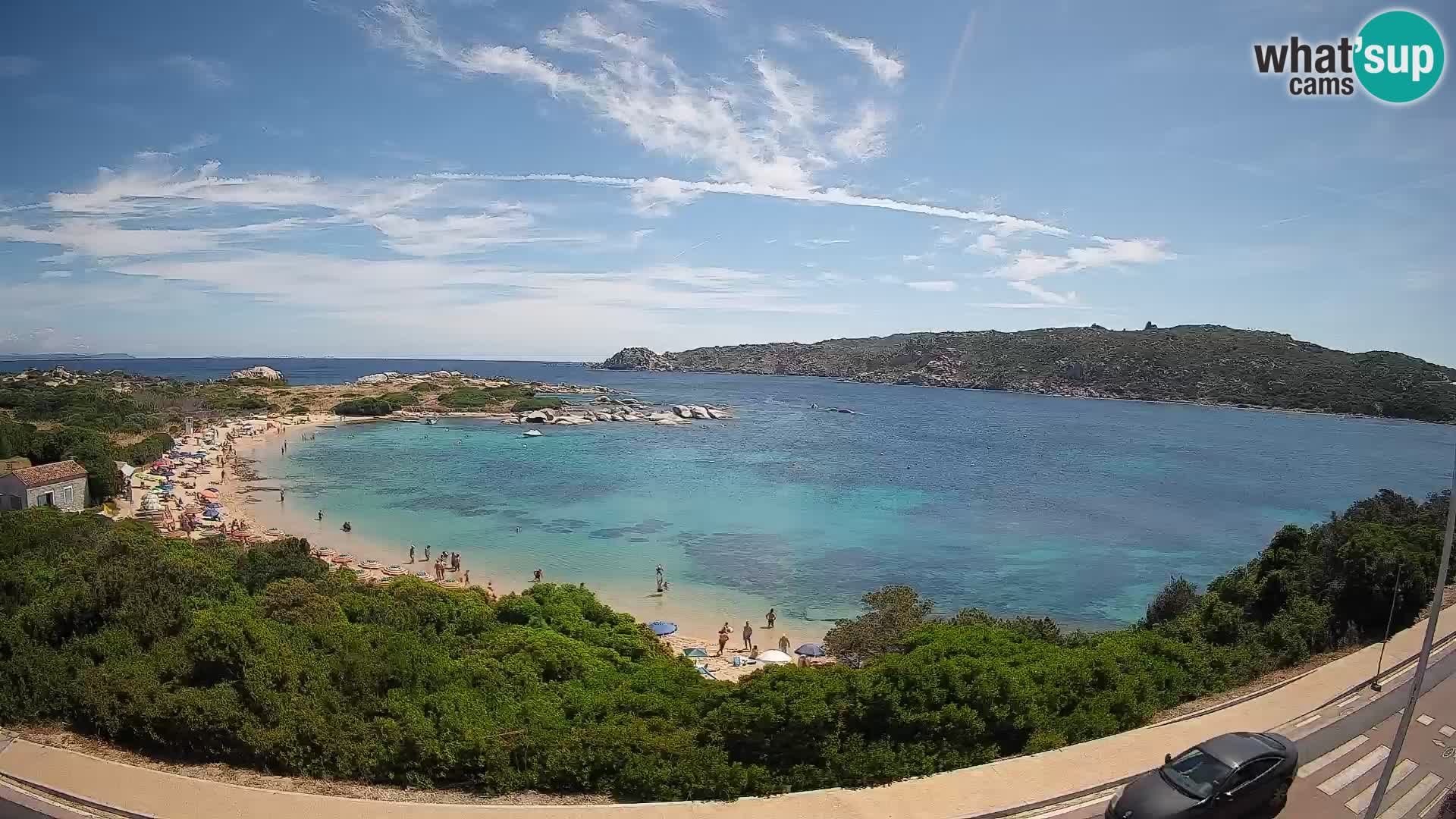 Webcam Rena di Levante – Vue en direct depuis Capo Testa