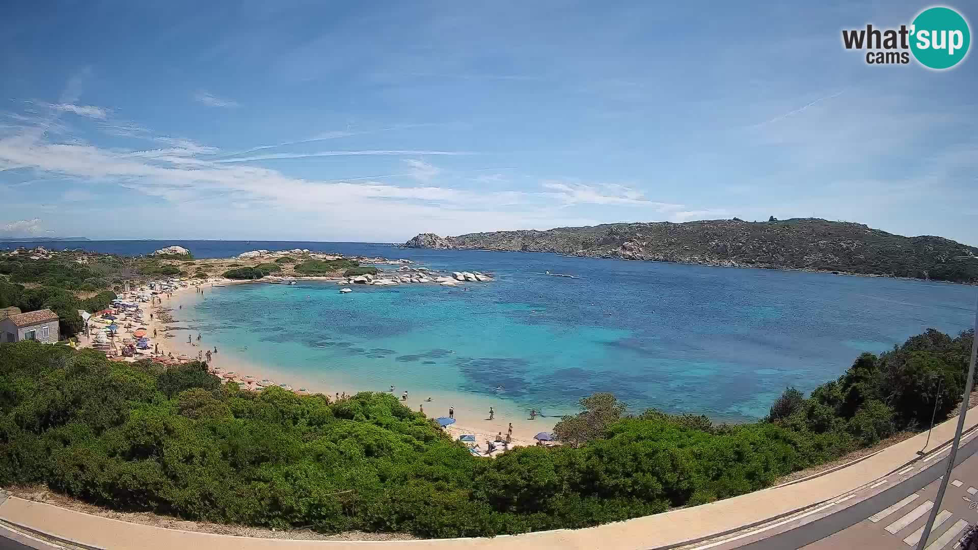 Webcam Rena di Levante – Vista live da Capo Testa