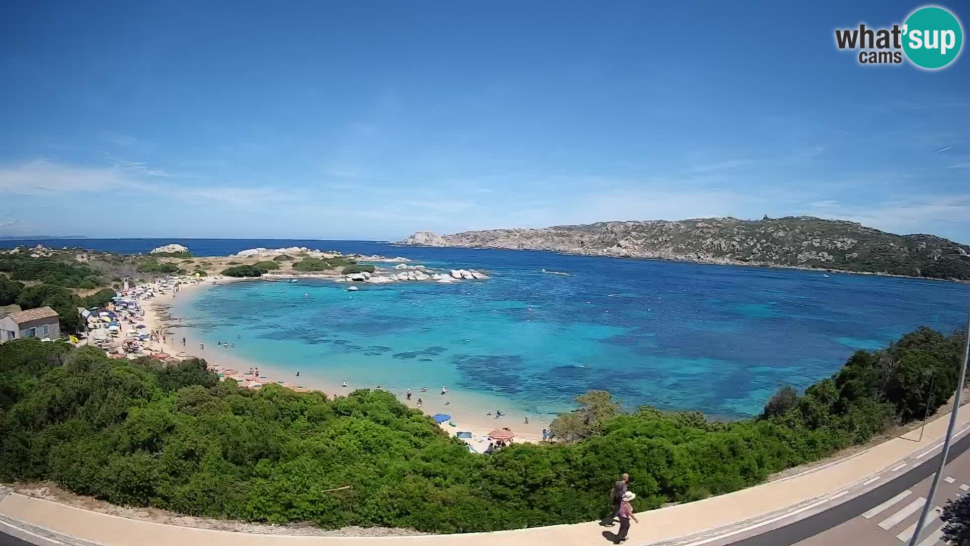 Spletna kamera Rena di Levante – Pogled v živo na Capo Testa