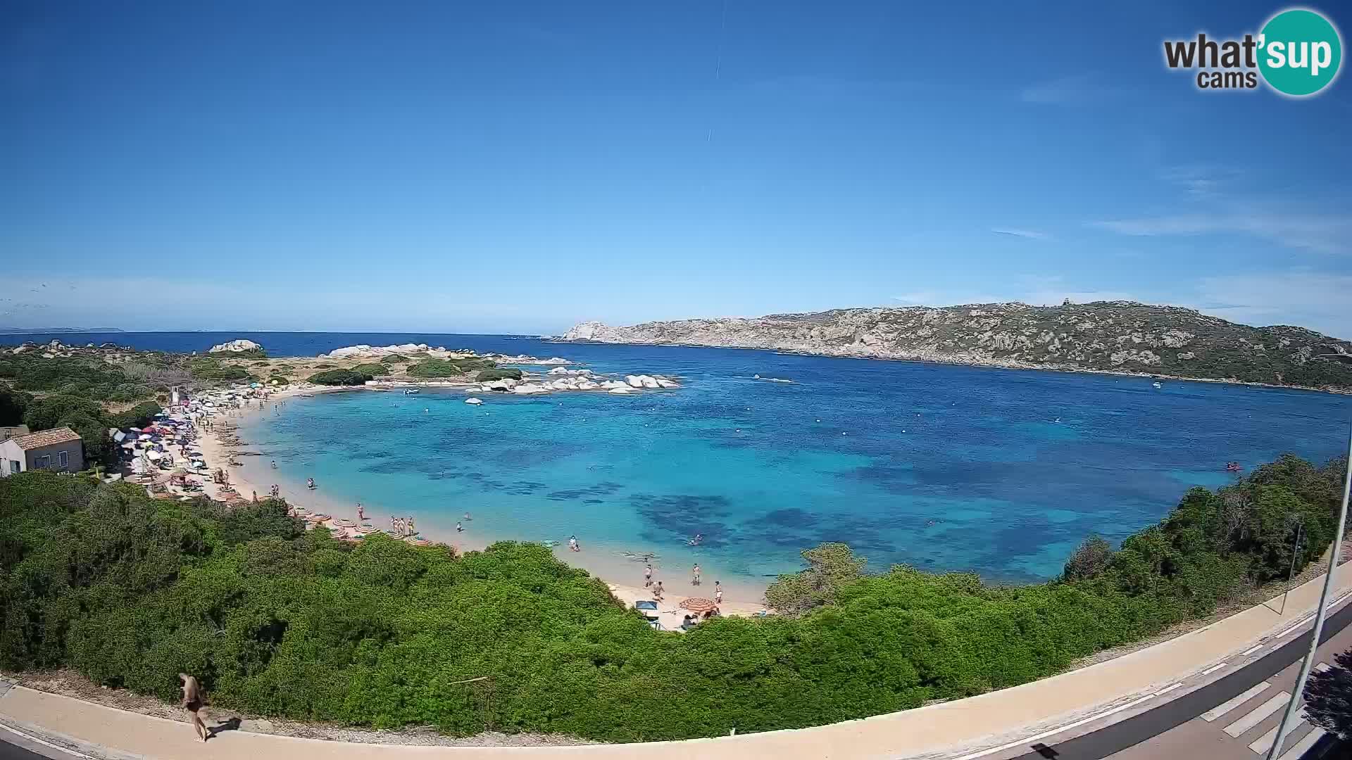 Webcam Rena di Levante – Live View from Capo Testa