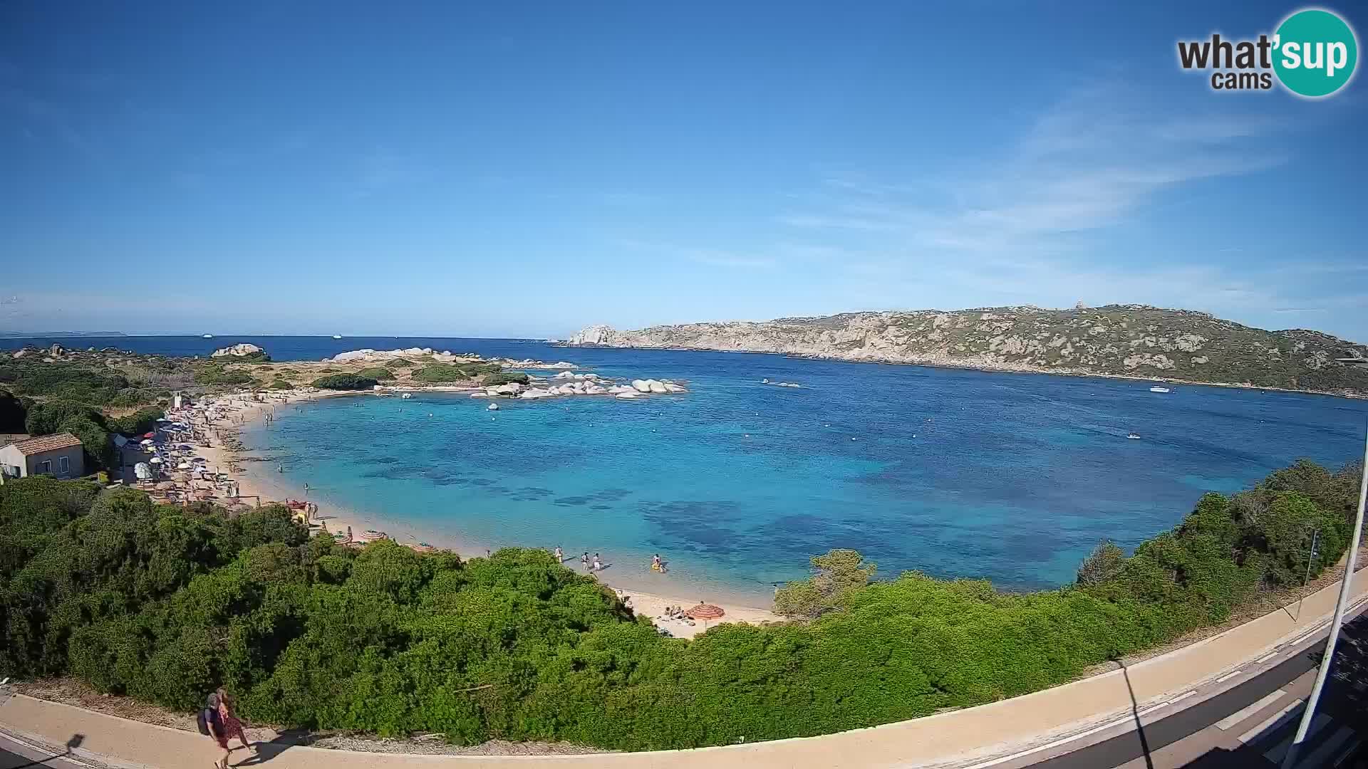 Webcam Rena di Levante – Live View from Capo Testa