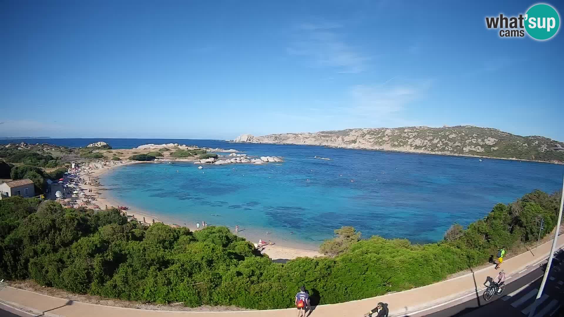 Webcam Rena di Levante – Live View from Capo Testa