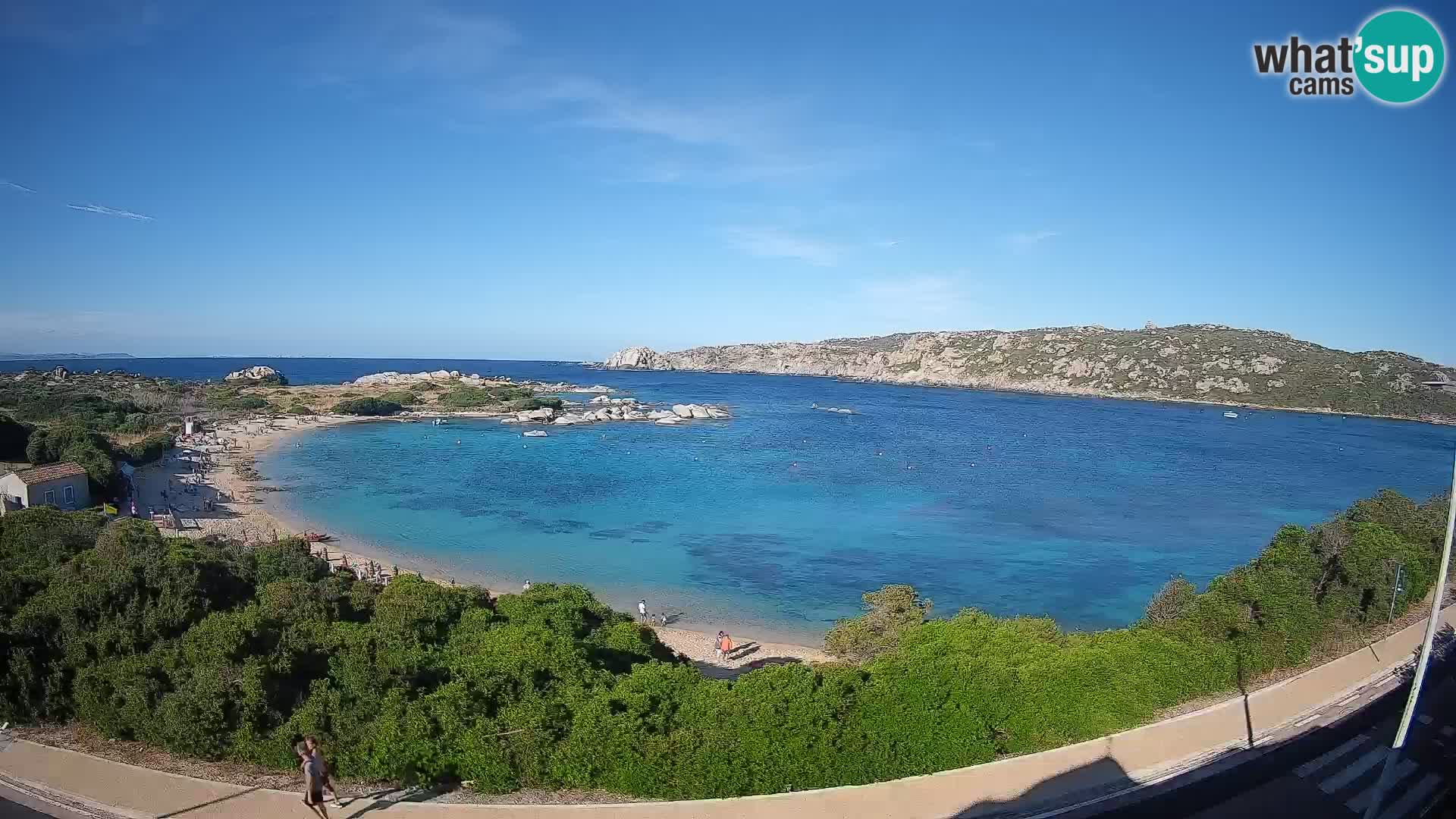 Webcam Rena di Levante – Live View from Capo Testa