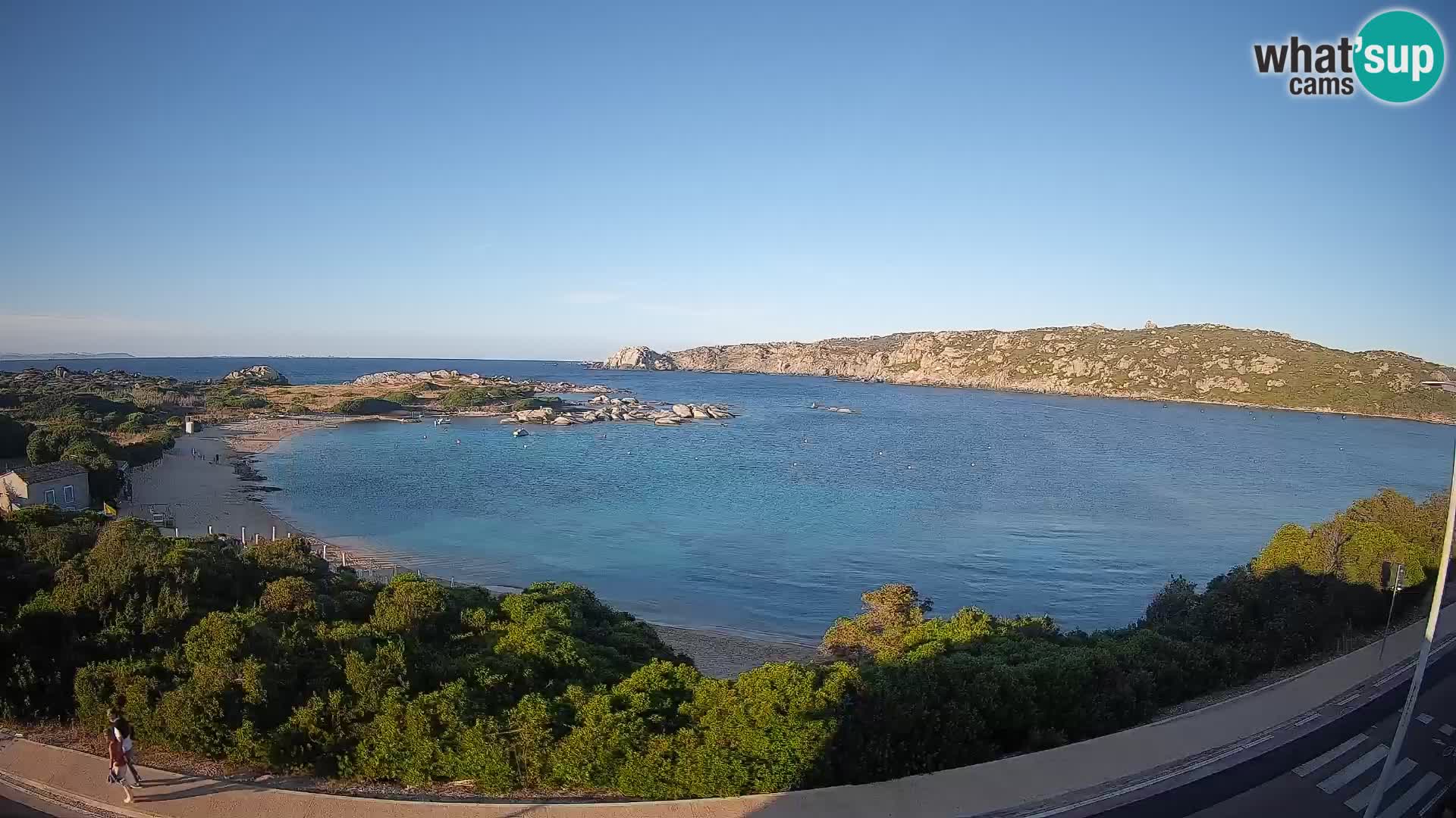 Webcam Rena di Levante – Live View from Capo Testa