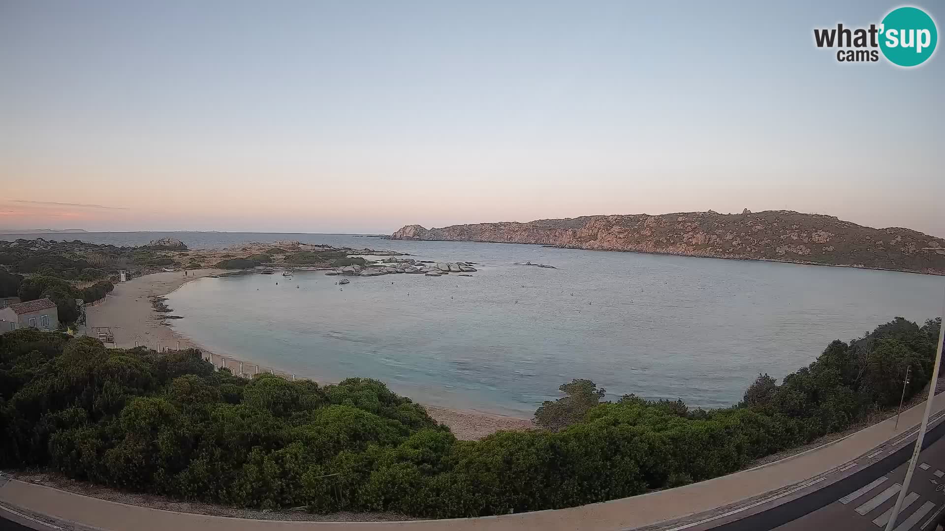 Webcam Rena di Levante – Live View from Capo Testa