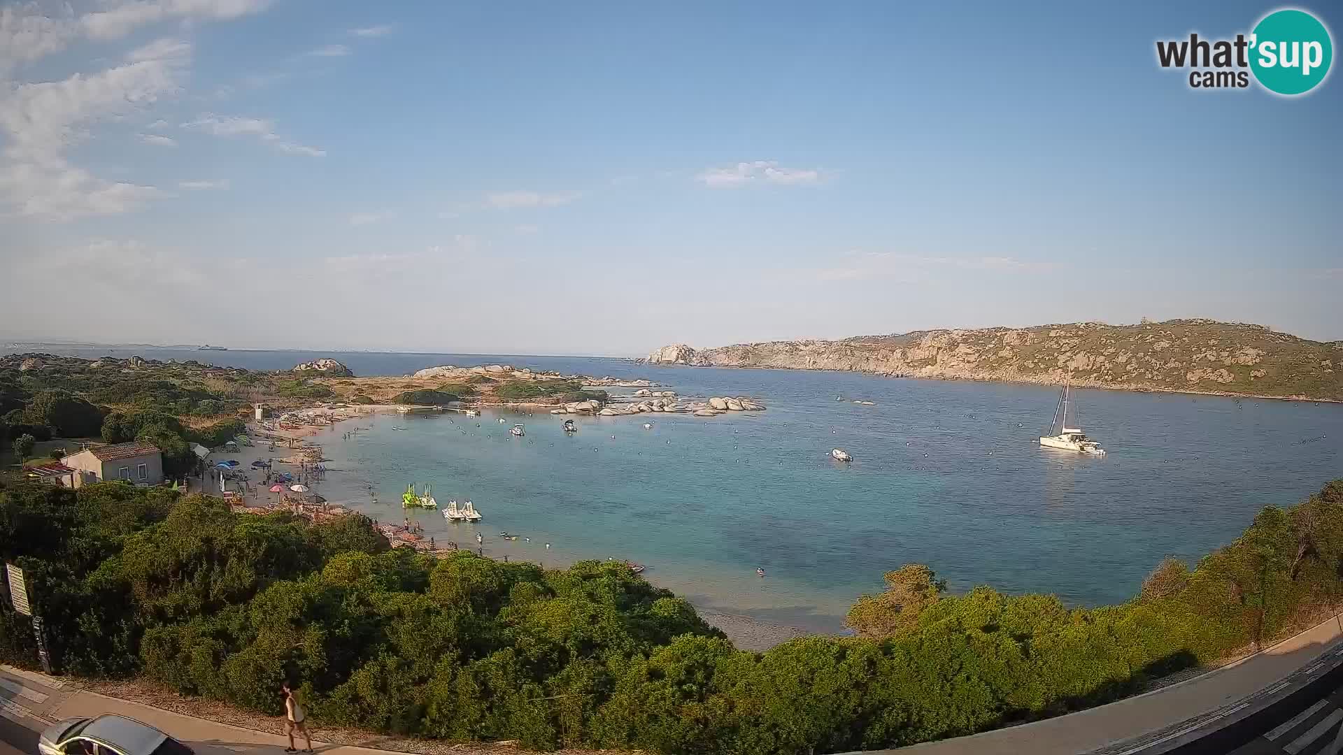 Spletna kamera Rena di Levante – Pogled v živo na Capo Testa